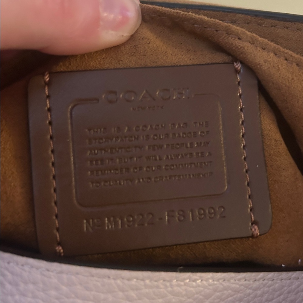 COACH Tabby 26 Signature Logo Coated Canvas Shoulder Bag - Picture 10 of 15